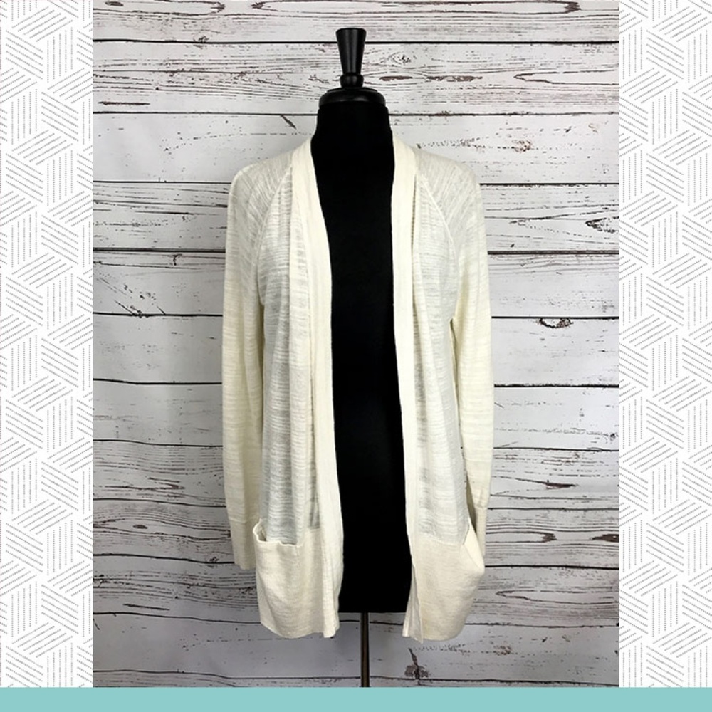 LOFT - Lou & Grey - Open Cardigan with Pockets